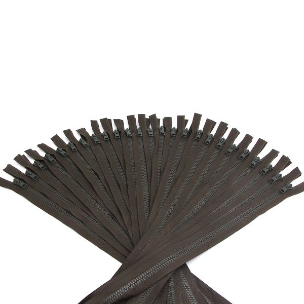 Молния трактор Arta Т6 (6 мм) 2 зам., разъем., 75 см, ОПТ. УП. 25 ШТ., 175 т.хаки