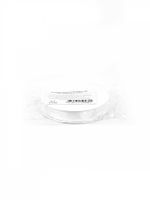 Лента атласная 1-сторонняя 12.0 мм / 22.5±1 метра, 3001 кипенно-белый, Magic4Hobby