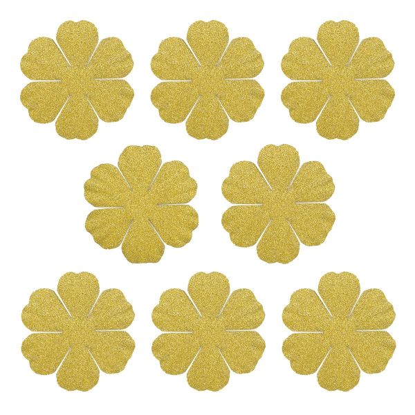 Лепестки бумажные с блестками 