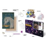 Кристальная (алмазная) мозаика Фрея ALDD-315, на подрамнике, Лунный конь (со светодиодами), 30х40 см