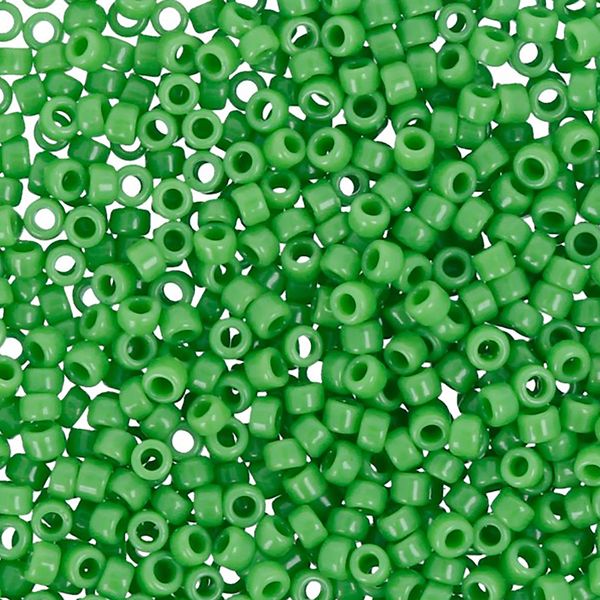 Бисер Toho 15/0 круглый (1.5 мм), 25 г (5х5 г), 0047 т.салатовый