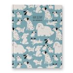 Бизнес-блокнот, матовая ламинация + выбор.лак, A5+ 80 л. 22 шт, клетка, Деловой блокнот 000941, Светоч 80ББТ5_93_5_1