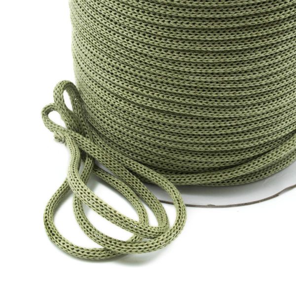 Шнур бумажный для крафт-пакетов ⌀5.0 мм, 100 м, YH81 бутылочный