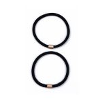 Набор резинок для волос 10 шт (5х2 шт), №01 чёрный, Cherry Mary VR07067