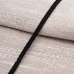 Тесьма (лента) киперная (100 х/б) 5 мм / 25 метров, рис. 9790, 1.4 г/м, черный, С3865Г17/1