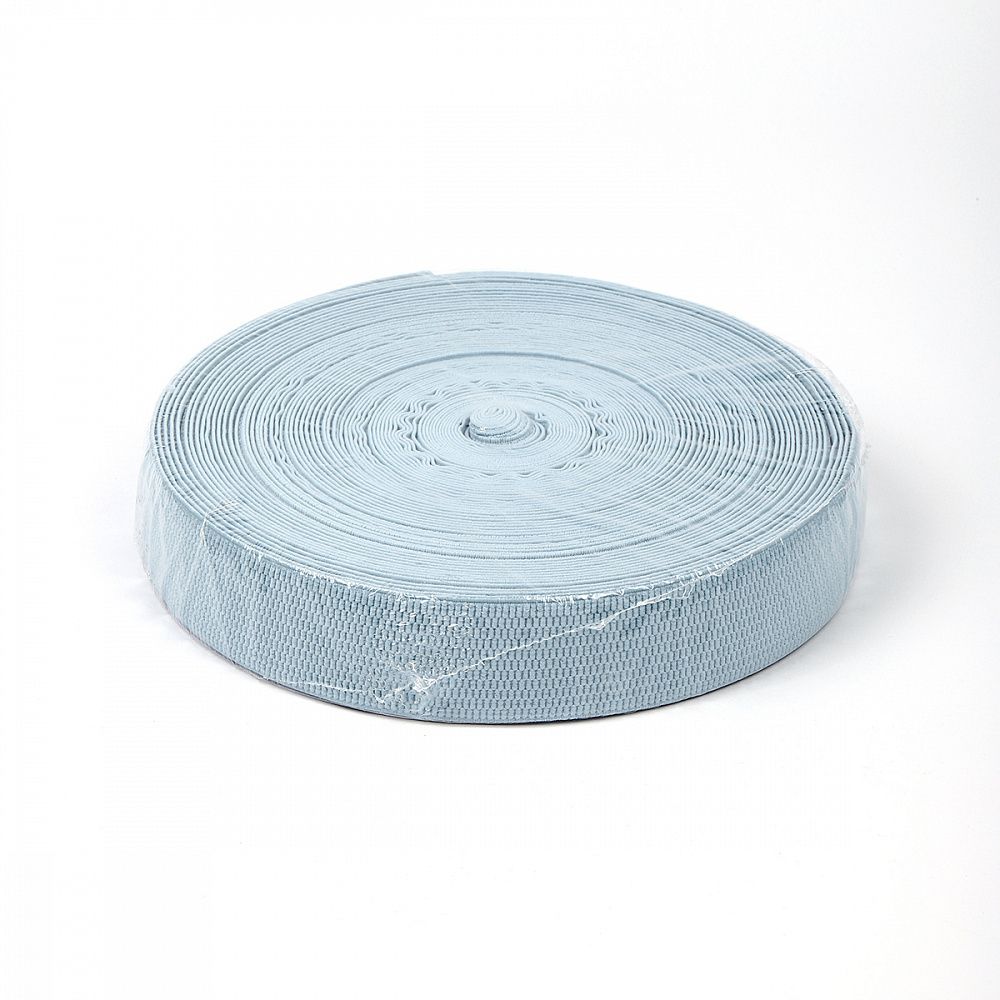 Резинка для подтяжек (помочная) 40.0 мм / 25 метров, S901 голубой
