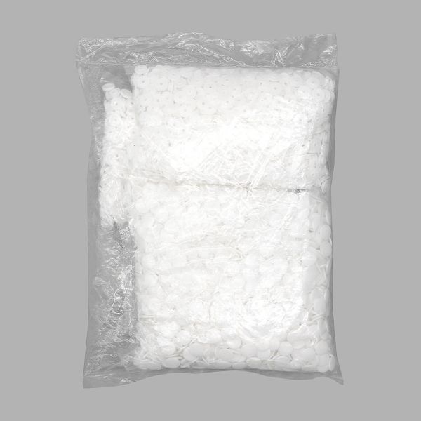 Кнопка рубашечная ⌀12,5/10мм пластик (≈1000 шт) New Star (101 белый)