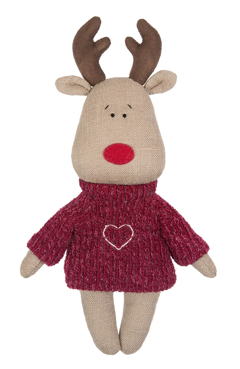 Набор для шитья игрушки Новогодний бокс "Олень" 19 см, Miadolla BX-0325