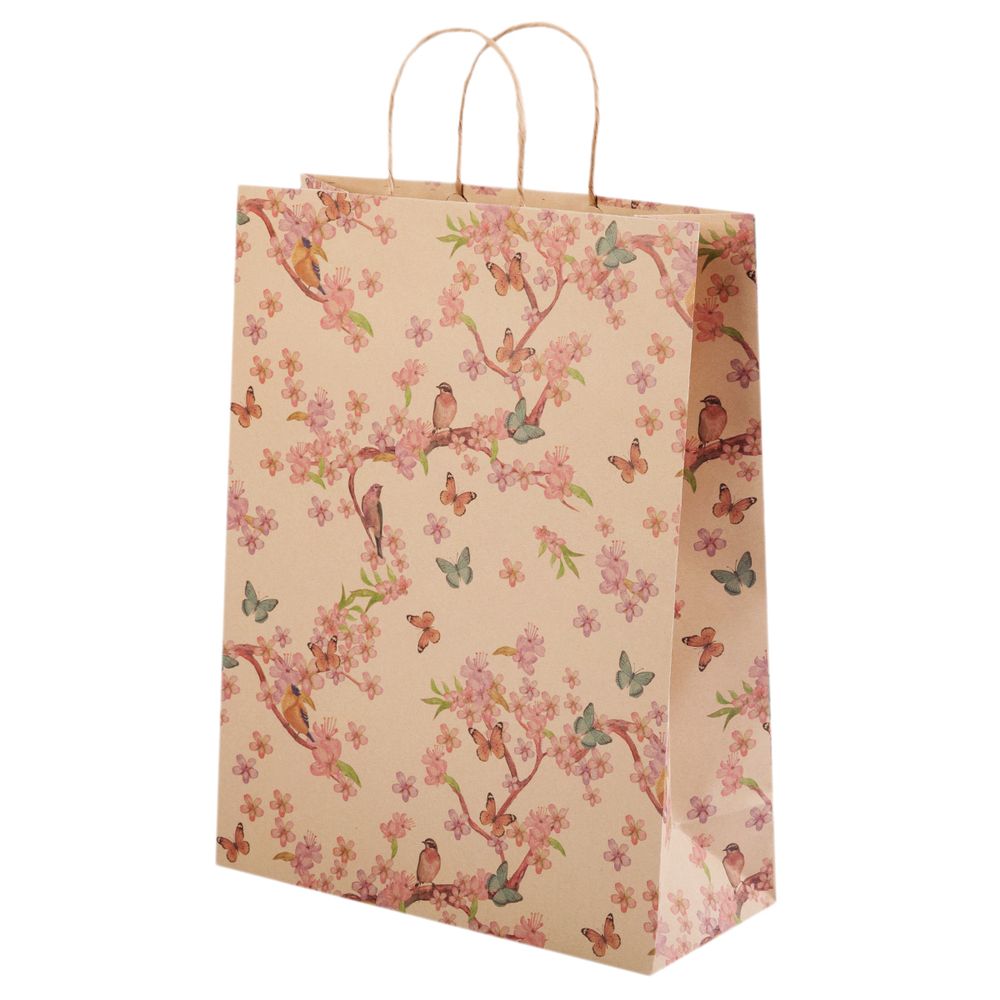 Подарочный крафт-пакет 150 г/м², 32х42х14 см, 12 шт, 02, Stilerra AKYL