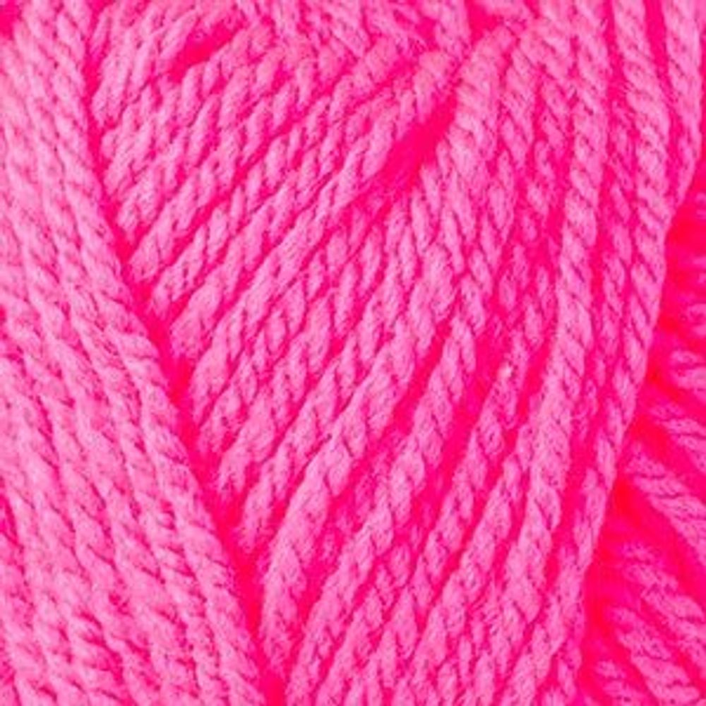 Пряжа Schachenmayr (Шахенмайер) Bravo, 50г, 133м, 9801211, 08234, neon pink, ярко-розовый /TOS/