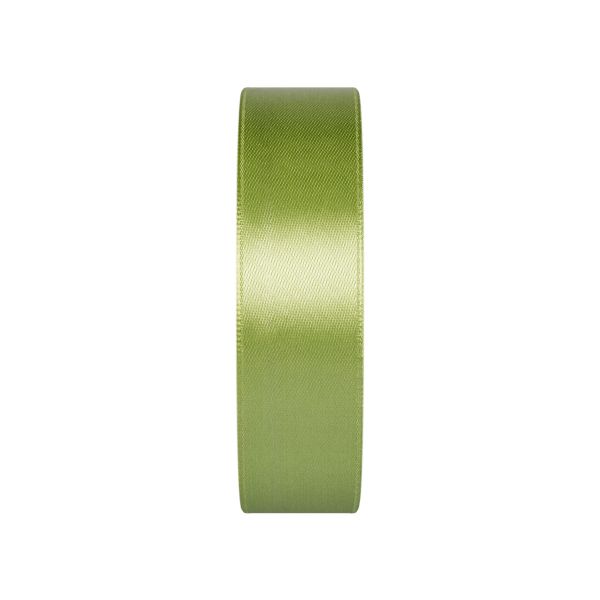 Лента атласная 1-сторонняя 25.0 мм / 33±2 метра, 062 бл.зеленый, Gamma