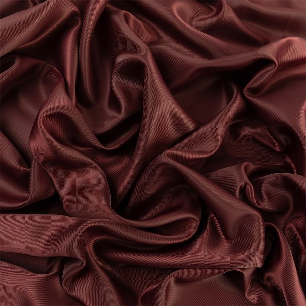 Ткань подкладочная Poly Twill 101±2 г/м², отрез 145х500 см, 100% п/э, 40 бордо, Gamma LPT