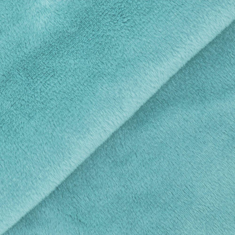 Плюш Peppy PEV 273 г/м², 152 см / рул. 5 метров, 25 сине-зеленый/blue green