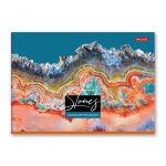 Альбом для рисования 100 г/м², A4 29х20.5 см, склейка с одной стороны 40 л., 4 шт, 40АЛКЛ4_000253 Каменный цветок, Светоч