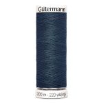 Нитки универсальные Gutermann Sew-all 100 (200 метров), 5 кат. | 598 серо-зеленый