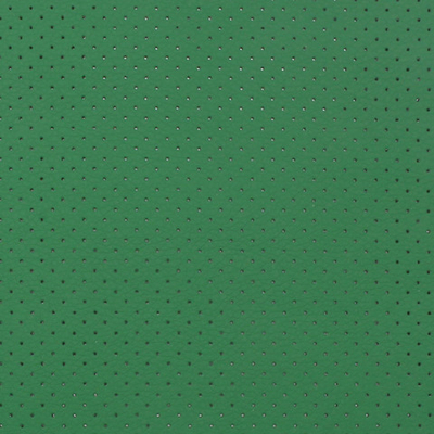 Кожа перфорированная искусств. 20х30см. 0,85 мм, в уп/2 шт, 27135 зеленый