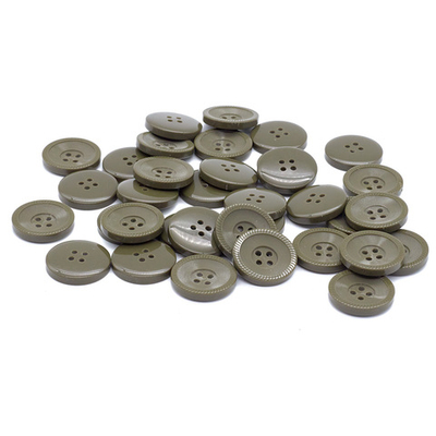 Пуговицы 4 прокола 40L (C242 хаки), 36 шт