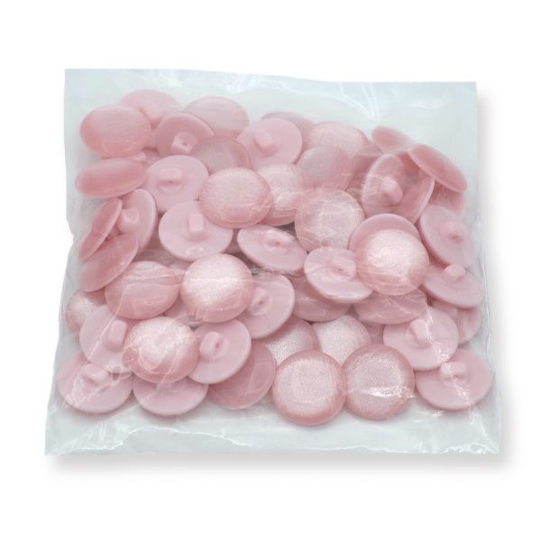 Пуговица на ножке 32L=20мм, пластик, CR P-45, col.16 розовый, 72 шт