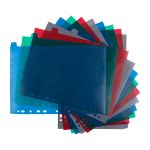 Разделитель листов пластиковый A4 12 шт, EC270030203 волокно, ассорти, Expert Complete EC270030203