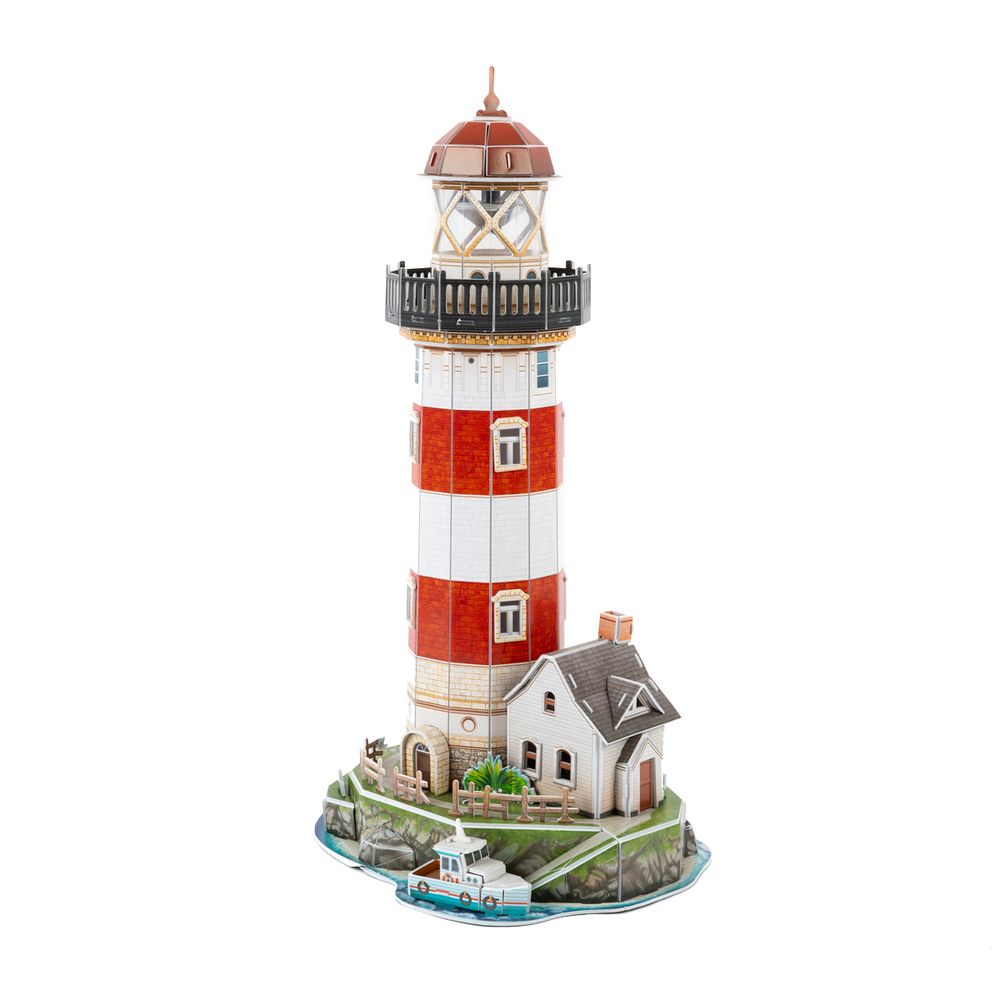 Пазл Серия Архитектура 72 элемента с LED подсветкой, Приморский маяк, Rezark, RAZ-013