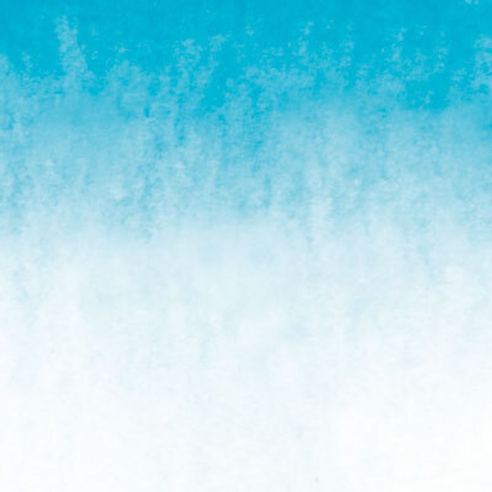 Маркер-кисть акварельный 0.8 мм - 1-2 мм, голубая бирюза/CeruleaBlue, Vista-Artista SMW-01