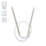 Спицы круговые бамбук ⌀7,0 мм, 80 см, Gamma BC1