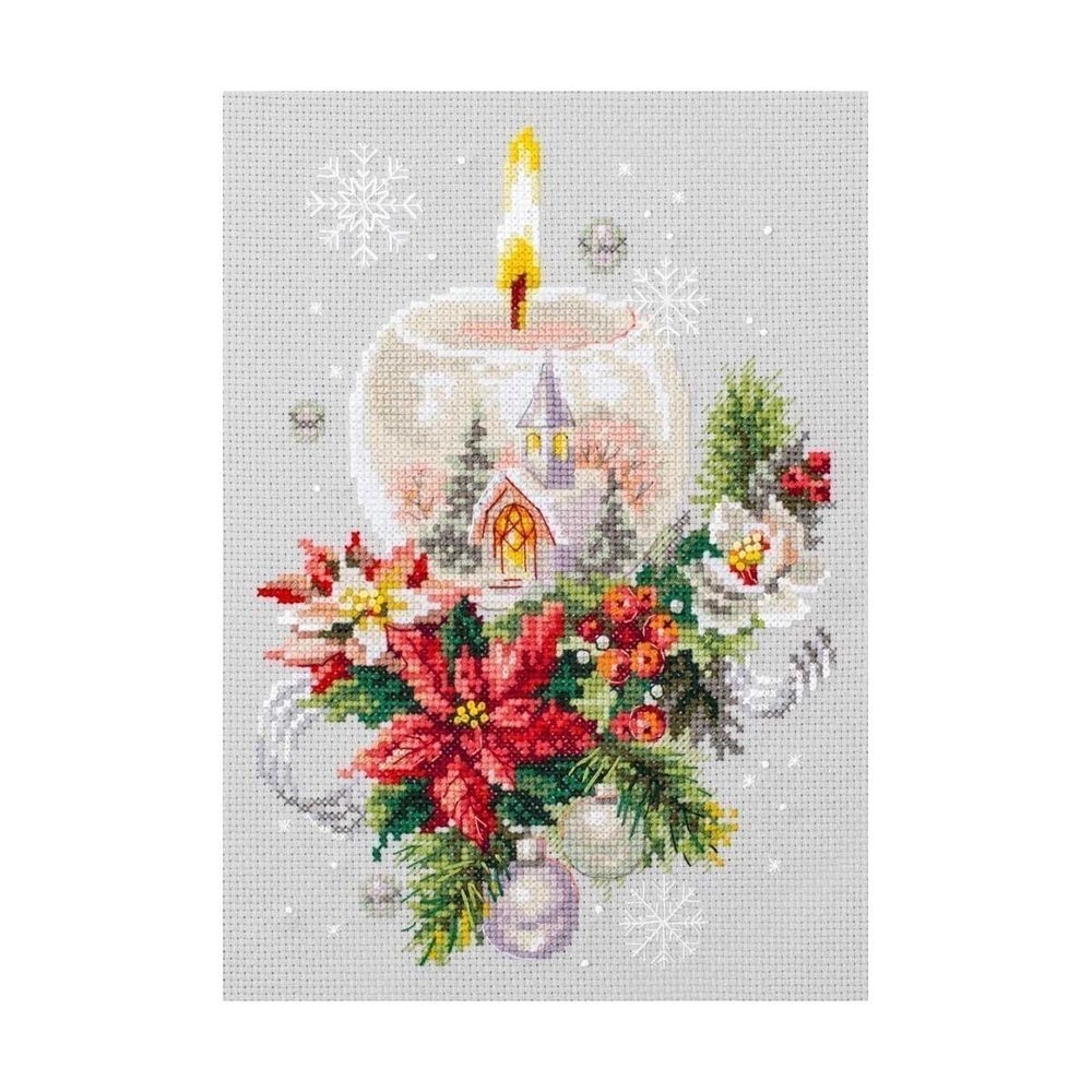 Чудесная игла, Рождественская свеча16х23см