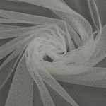 Сетка бельевая эластичная матовая 40 г/м², шир.150 см / 1 метр, TL01 молочный /TL.003/1/