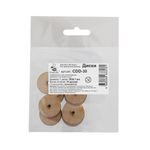 Диски из фанеры для суставов мишек Тедди ⌀30 ±0.1 мм, 100 шт, HobbyBe CDD-30