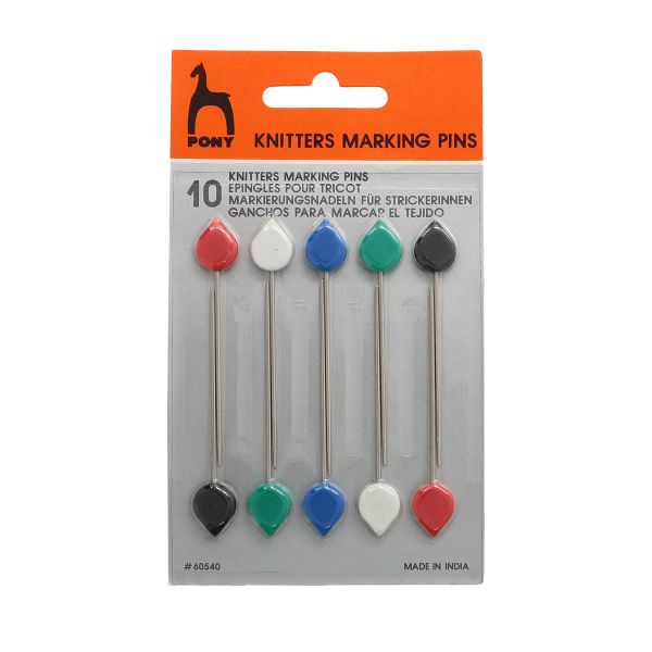 Булавки маркировочные, 10 шт Pony 60540