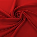 Креп-шифон 105 г/м², шир.150 см, цв.155 красный, 30м /TOS/