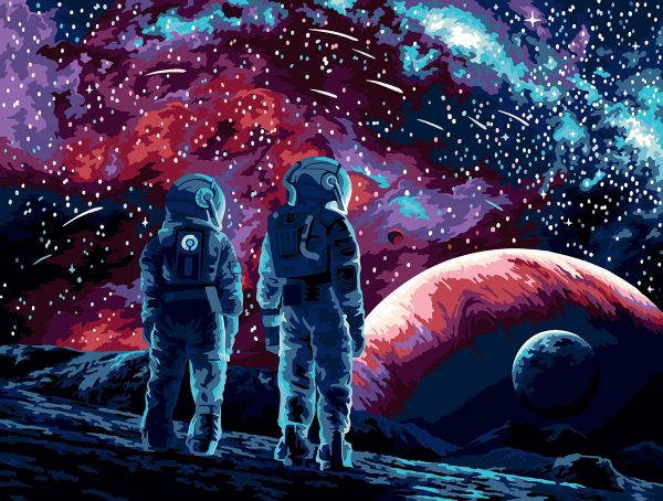 Картина по номерам Фрея PNB/PM-218, Новая галактика, 40х30 см