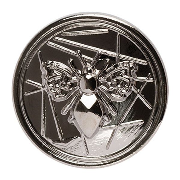 Пуговицы на ножке металл 20 мм, 6 шт, 06 черн.никель, Blitz MB 0220