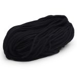 Шнур круглый х/б ⌀5.0 мм / 100 метров, черный