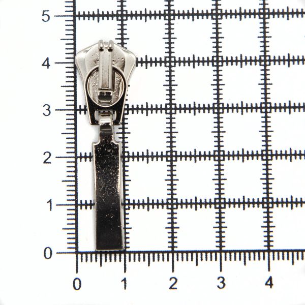 Слайдер (замок) для молнии трактор Arta Т6 (6 мм), никель -F, уп.10 шт, S090320, 10 шт