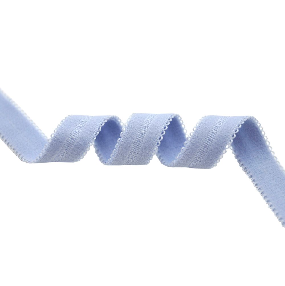 Резинка бельевая (бретелечная) 14.0 мм / 25 метров, голубой