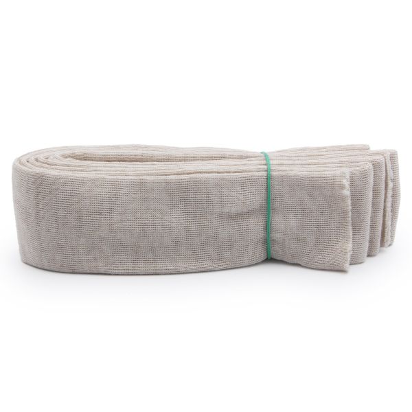 Манжеты трикотажные рукава 7.0 см / 3 метра, полушерсть тонкие 14кл. 1х1, 848 жемчужный