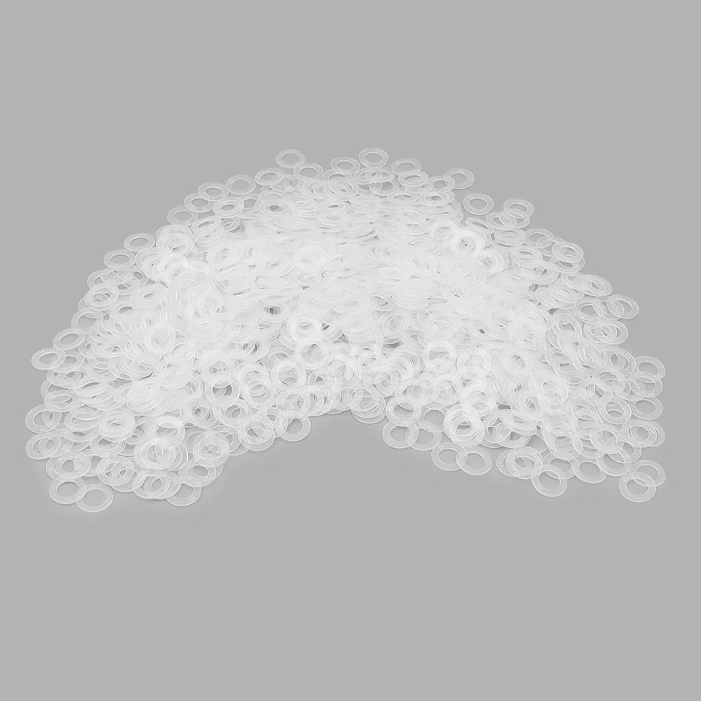 Кольцо уплотнительное пластик под люверс ⌀5 мм, 1000 шт