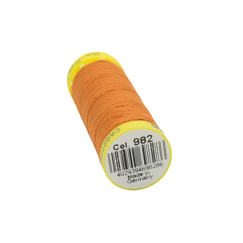 Нитки отделочные Gutermann Deco Stitch 70, 70м, 982 св.рыжий, 5 катушек