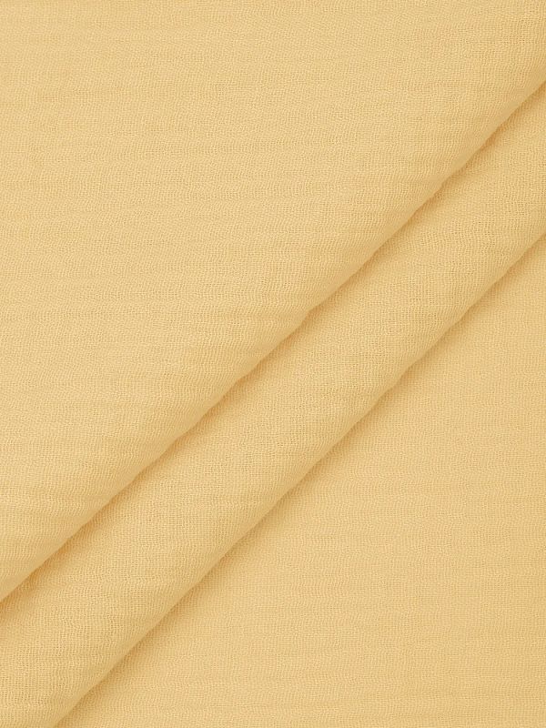 Муслин 125 г/м², 130 см / 2 метра, TBY.Mus.24723.36.2, цв.36 желтый