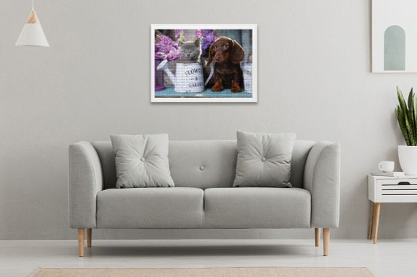 Пазл 1000 элементов, Цветы жизни, PZL-1000/32, Фрея