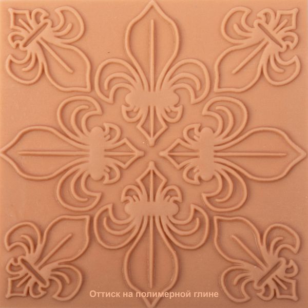 Текстурный лист Craft&Clay TSN, 31 элемент Флер-де-лис