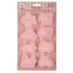 Набор вырубок для печенья пластик, 8 шт, №2 Транспорт, S-Chief SHF-0353