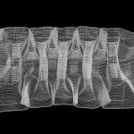 Лента (тесьма) шторная: сборка вафельная (1:2.5) 80 мм / 100 метров, 420201