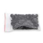 Пуговицы на ножке 18L (11мм), пластик (black (черный)), 72 шт, PS20