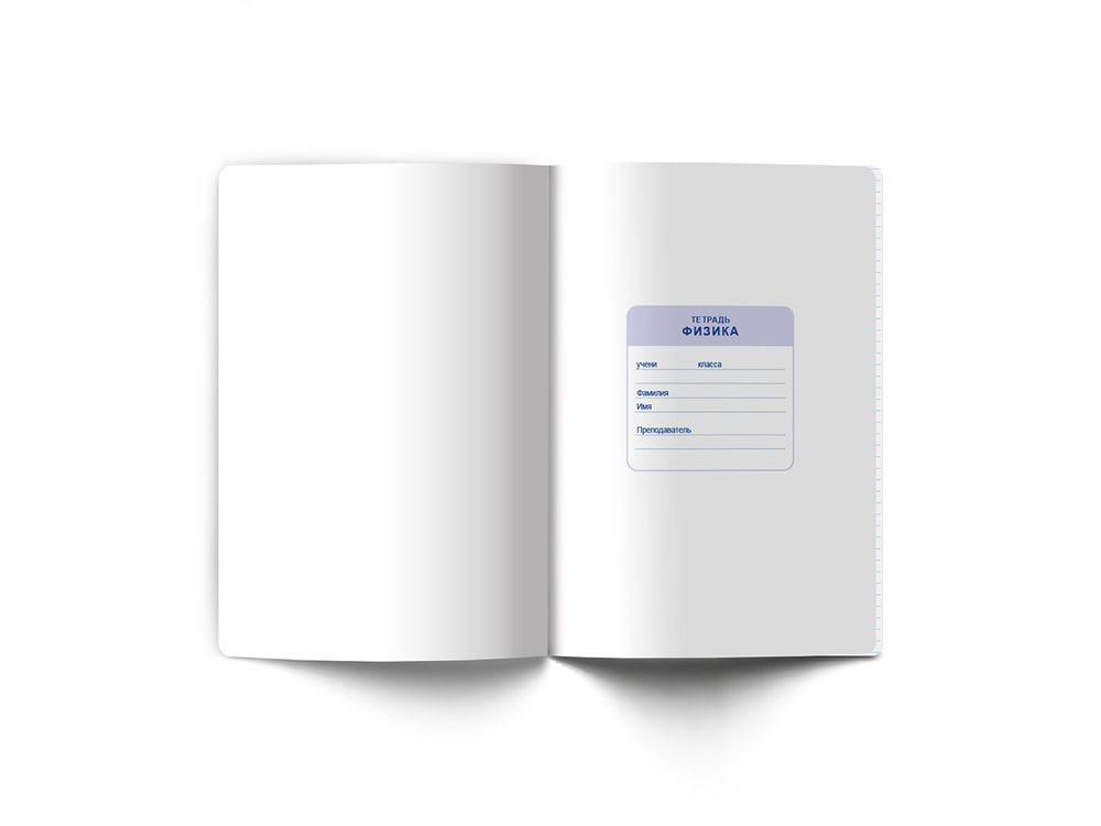 Тетрадь со справочным материалом И всё-таки она вертится!, A5+ 48 л. на скобе 65 г/м², белизна 100%, 10 шт, клетка, 000530 Физика, Светоч 48ТПСК5_013_2_1