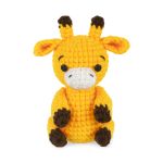 Набор для вязания игрушки Miadolla AMG-MN-0146, Жирафик, 11 см