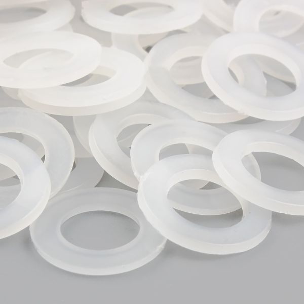 Кольцо уплотнительное под блочку ⌀8 мм (№5), пластик, 100 шт