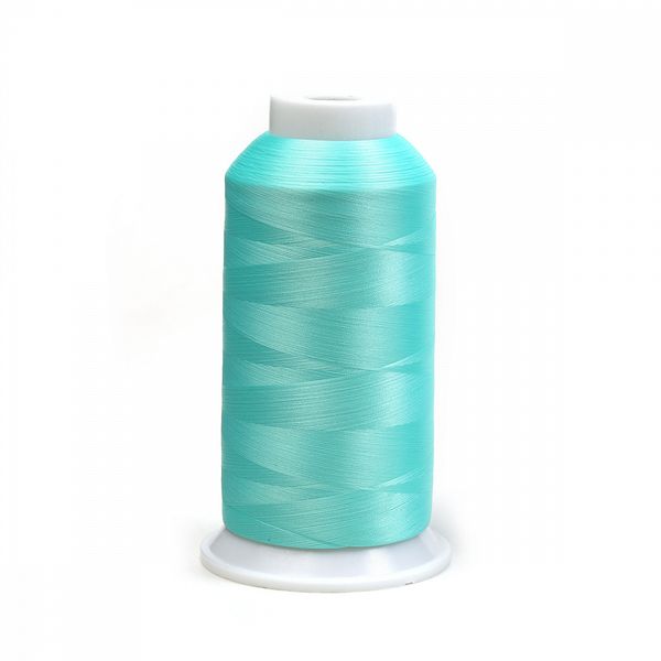 Нитки швейные текстурированные Max, 150D/1, 5000 м, 90г, 407 бирюзовый