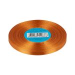 Лента атласная 1-сторонняя 6.0 мм / 33±2 метра, 051 св-коричневый, Gamma